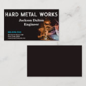 Schweißnahtbaukarte Visitenkarte (Vorne/Hinten)