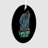 Schweißnähte Ornament (Vorderseite)