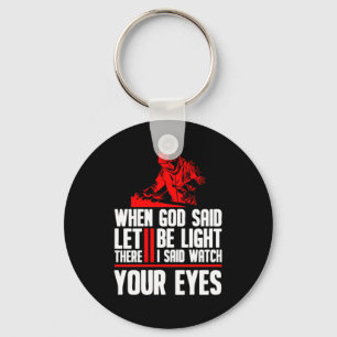 Schweißnähte Schlüsselanhänger