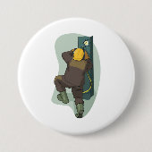 Schweißnahtplatten Button (Vorderseite)