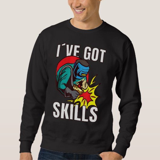 Schweißschweißen 2 sweatshirt (Vorderseite)