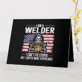 Schweißschweißen Karte (Gelbe Blume)