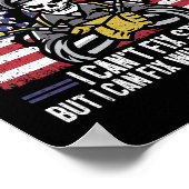 Schweißschweißen Poster (Ecke)