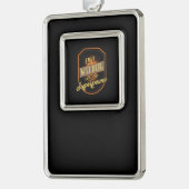 Schweißschweißen Rahmen-Ornament Silber (Links)