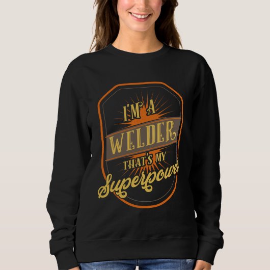 Schweißschweißen Sweatshirt (Vorderseite)