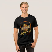 Schweißschweißen Tri-Blend Shirt (Vorderseite voll)