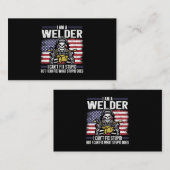 Schweißschweißen Visitenkarte (Vorne/Hinten)