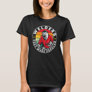 Schweißschweisser Helmet Mask Pun Spaß Sprichwort T-Shirt
