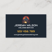 Schweißstahlwerk Visitenkarte (Rückseite)