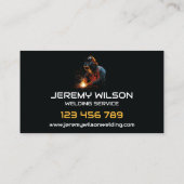 Schweißstahlwerk Visitenkarte (Rückseite)