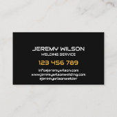 Schweißstahlwerk Visitenkarte (Rückseite)