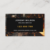 Schweißstahlwerk Visitenkarte (Rückseite)