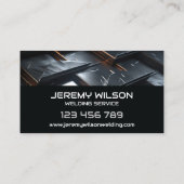 Schweißstahlwerk Visitenkarte (Rückseite)