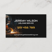 Schweißstahlwerk Visitenkarte (Rückseite)