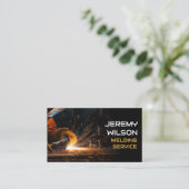 Schweißstahlwerk Visitenkarte (Stehend Vorderseite)