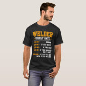 Schweißstundenschweißung T-Shirt (Vorne ganz)