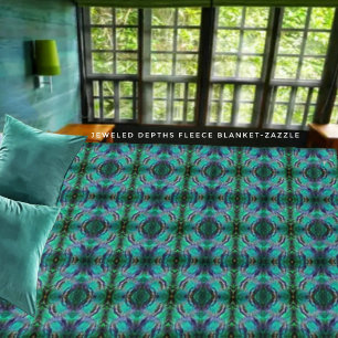 Schweißtiefen Fleecedecke