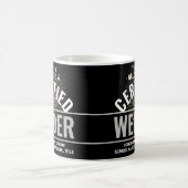 Schweisstorch & Sparks-zertifizierter Schweißer-Ab Kaffeetasse (Mittel)