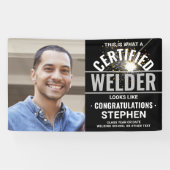 Schweisstorch zertifizierter Schweißer-Foto-Abschl Banner (Horizontal)