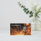 Schweißunternehmen Visitenkarte (Stehend Vorderseite)