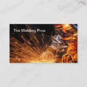 Schweißunternehmen Visitenkarte (Vorderseite)