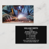 SchweissVisitenkarte Visitenkarte (Vorne/Hinten)