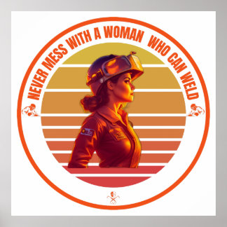 Schweißweibchen-Design für jemanden, der das Schwe Poster