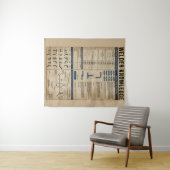 Schweißwissen Vintag Wandteppich (Beispiel (Horizontal))