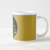 Schweißwitz-Geschenk Jumbo-Tasse (Rechts)
