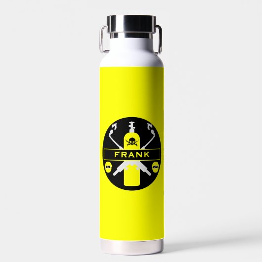 Schweißwitz-Geschenk Trinkflasche (Vorne)