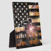 Schweißzangen und Flammen Fotoplatte (Seite)