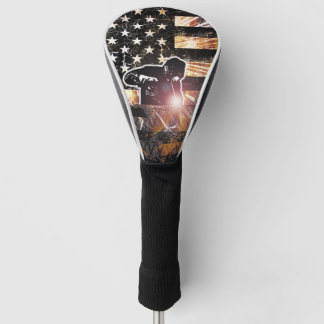 Schweißzangen und Flammen Golf Headcover