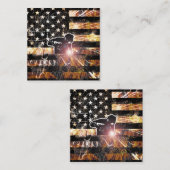 Schweißzangen und Flammen Rabattkarte (Vorne/Hinten)