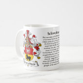 Schweitzer, der Ursprung, die Bedeutung und das Kaffeetasse (Vorderseite Links)