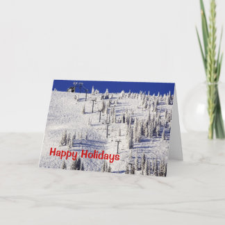 Schweitzer Mountain Ski Sessellift, Weihnachten