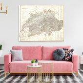 Schweiz 12 leinwanddruck (Insitu (Wohnzimmer))