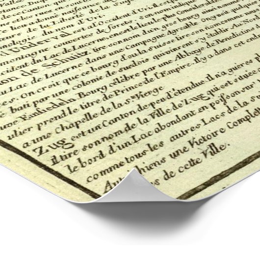 Schweiz 14 poster (Ecke)