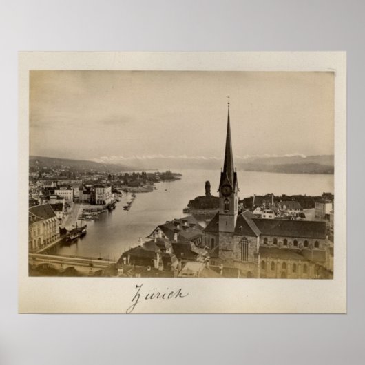 Schweiz 1908, Zürich Poster (Vorne)