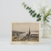 Schweiz 1908, Zürich Postkarte (Stehend Vorderseite)