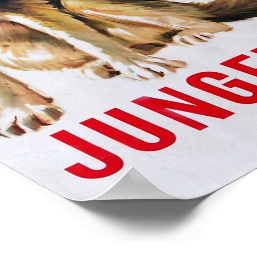 " Schweiz: 1912/heute - Junfraubahn Winter Reise Poster (Ecke)