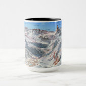 " Schweiz: 1970er/heute Wallis - Zermatt Panorama Tasse (Zentrum)