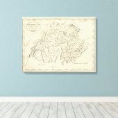 Schweiz 19 leinwanddruck (Insitu (Holzboden))