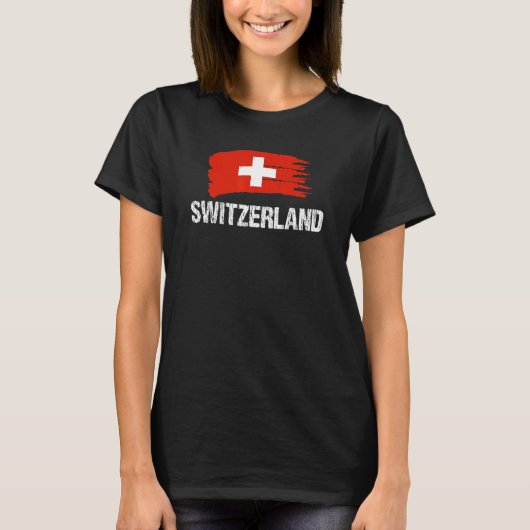 Schweiz 1 T-Shirt (Vorderseite)