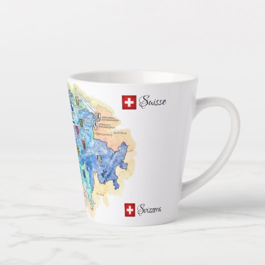 " Schweiz: 2021/heute - 26 Kantone Milchtasse (Rechts)