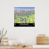" Schweiz: 2021/heute - Zentralschweiz Panorama P Poster (Küche)