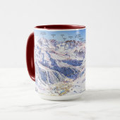 " Schweiz: 2021/heute - Zermatt/Matterhorn Panorma Tasse (Vorderseite Links)