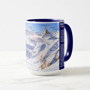 " Schweiz: 2021/heute - Zermatt/Matterhorn Panorma Tasse