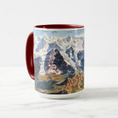" Schweiz: 2021 - Jungfraujoch Panorama ... Tasse (Vorderseite Links)