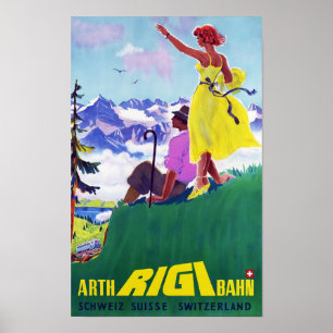 " Schweiz: 2022/heute - Arth Rigi Bahn Sommer ...  Poster