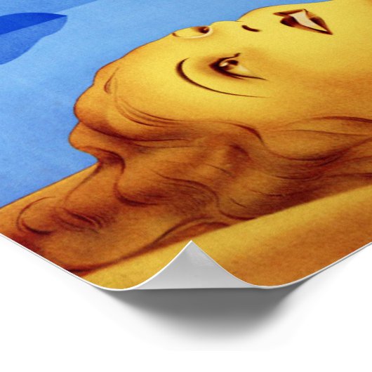 " Schweiz: 2022/heute - Weggis Vierwaldstättersee Poster (Ecke)